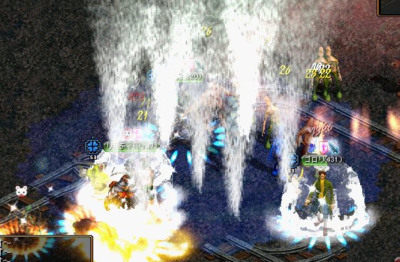 ポイント戦の様子