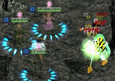 深海イカとの戦闘シーン２