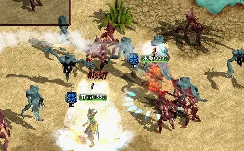 ギルドダンジョンの戦闘シーン